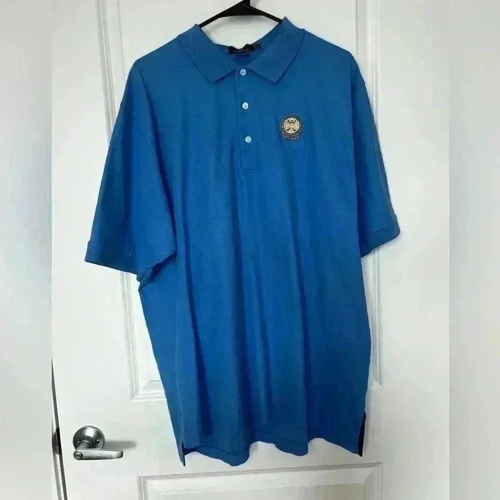 Mens Golf Shirt XL Polo Andrew Carrington Professional Golfers Logo